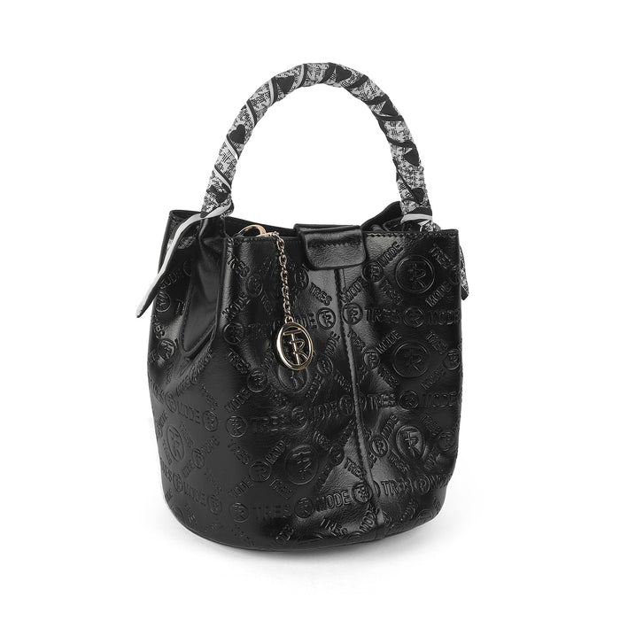 Women's Black Sling Bag Tresmode