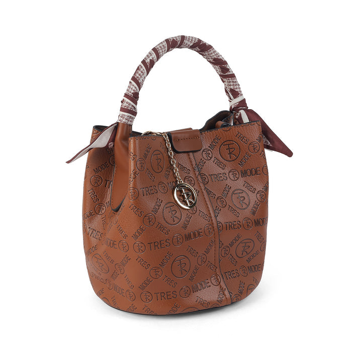 Women's Brown Sling Bag Tresmode