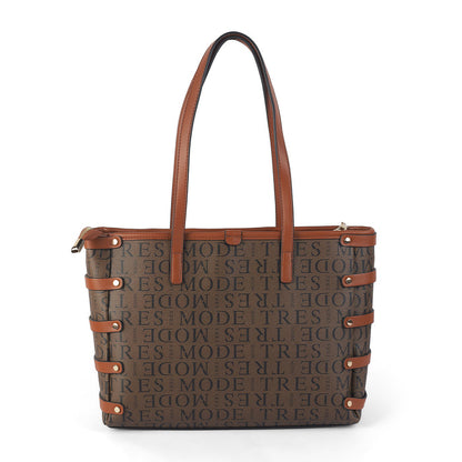 Women's Zip Closure Handbag Tresmode
