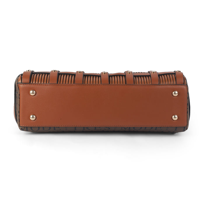 Women's Zip Closure Handbag Tresmode