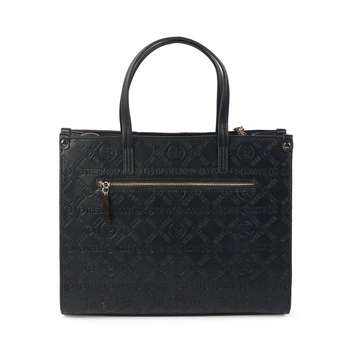 Women's Zip Closure Handbag Tresmode
