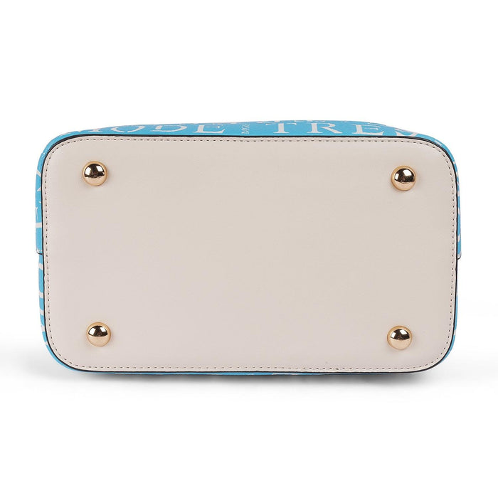 Tresmode Blue Women's Zip Closure Handbag
