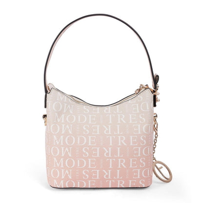 Tresmode Pink Women's Zip Closure Handbag
