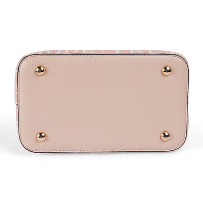 Tresmode Pink Women's Handbag With A Detachable Strap