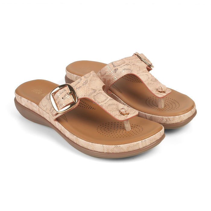 Women's Vegan-Friendly Platform Flats Tresmode