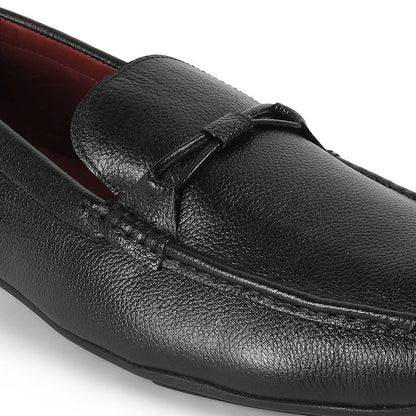 Event Black Men's Comfortable Everyday Wear Loafers Tresmode
