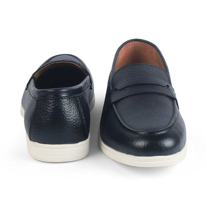 Men's Comfortable Leather Driving Penny Loafers Tresmode