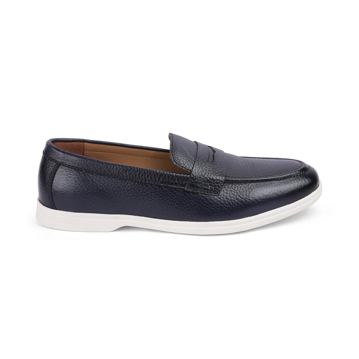 Men's Leather Driving Penny Loafers Tresmode