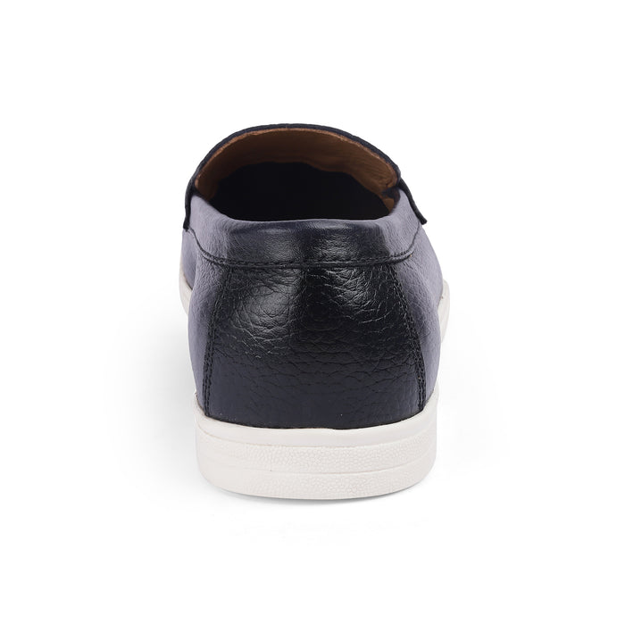 Men's Genuine Leather Driving Penny Loafers Tresmode