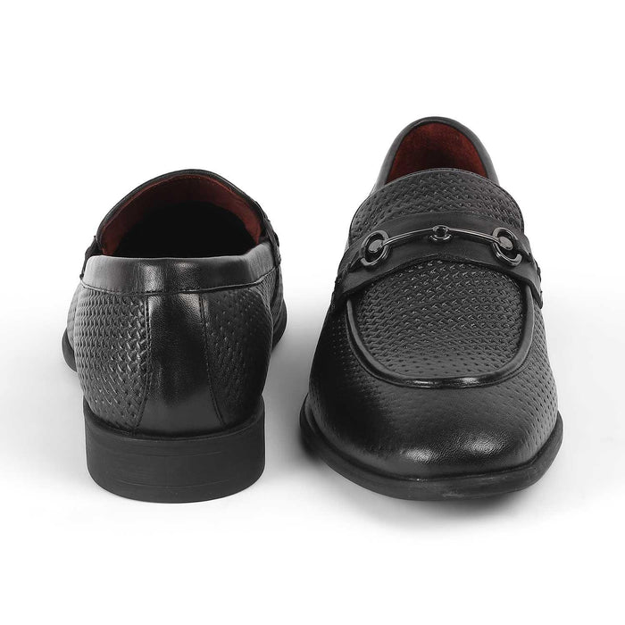 Fetch Black Men's Versatile Loafers Tresmode