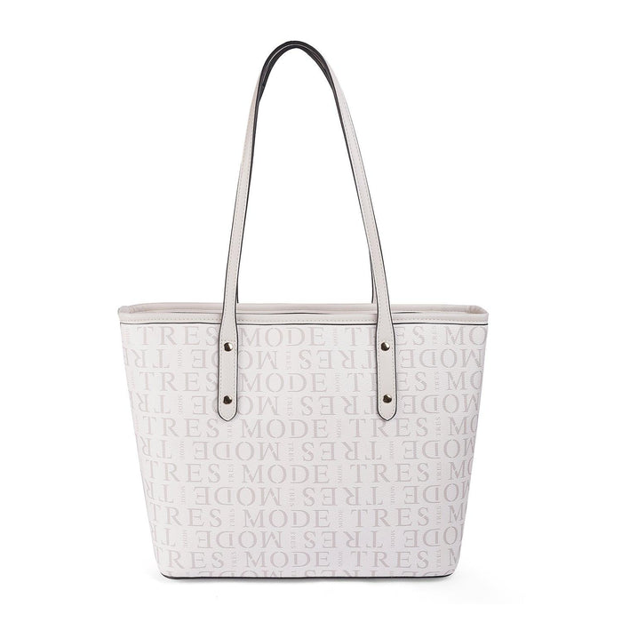 Tresmode White Women's Vegan-Friendly Leather Handbag