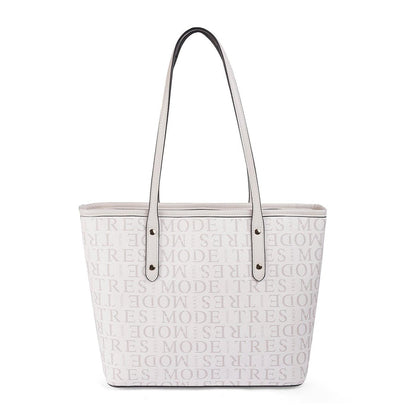 Tresmode White Women's Vegan-Friendly Leather Handbag