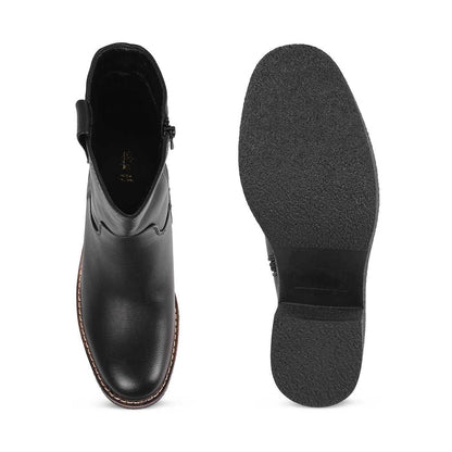 Gallen Black Women's Voguish Boots Tresmode