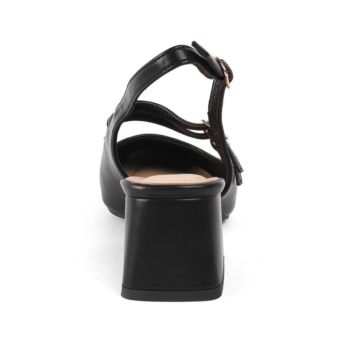 Glampart Black Women's Premium Pumps Tresmode