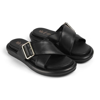 Tresmode Gogoro Black Women's Casual Flats