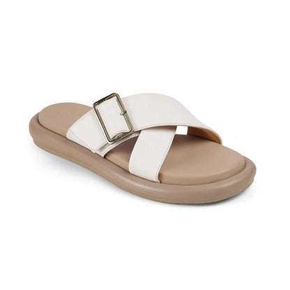Tresmode Gogoro White Women's Casual Flats