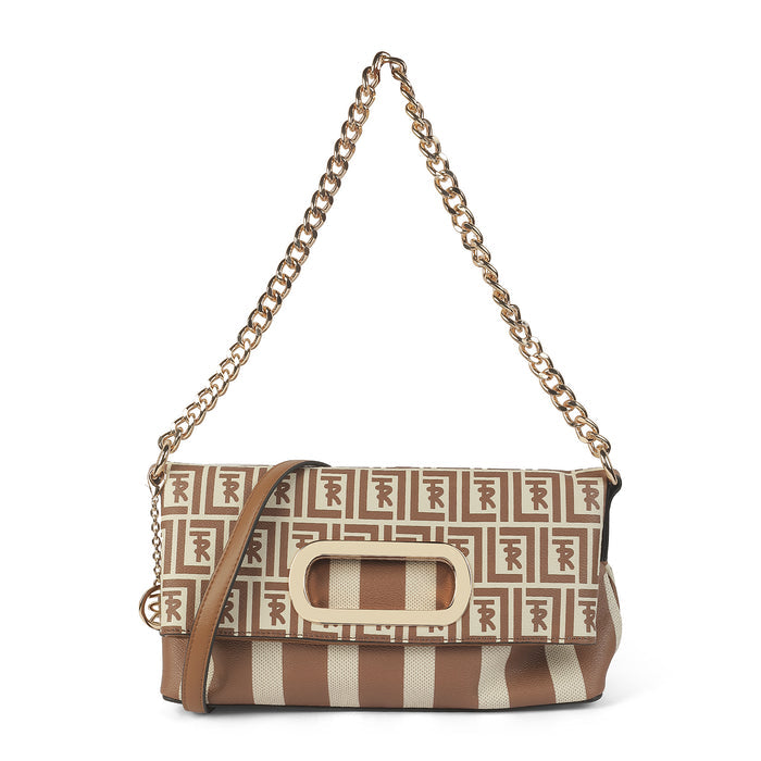 Women's Brown Sling Bag Tresmode