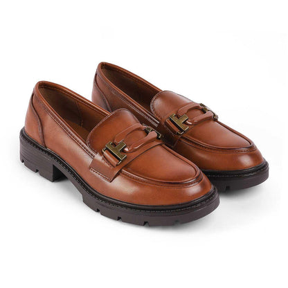 Gstaad Camel Women's Vegan-Friendly Loafers Tresmode