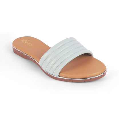 Hars Blue Women's Vegan-Friendly Flats Tresmode