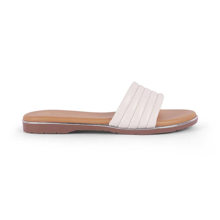 Hars White Women's Flats Tresmode