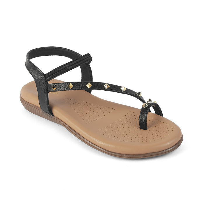 Women's Black Flats Tresmode