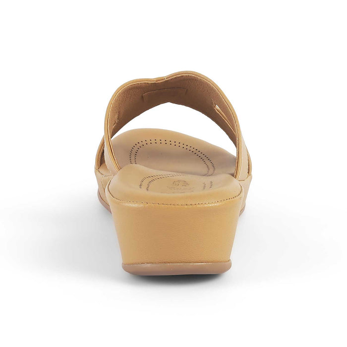 Tresmode Helsinki Beige Women's Casual Platform Wedges