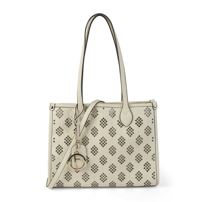 Women's White Handbag Tresmode