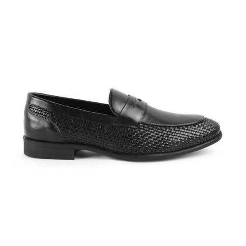 Jim Black Men's Leather Penny Loafers Tresmode
