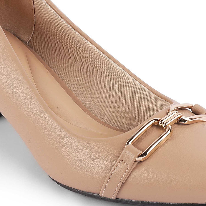 Jovin Khaki Women's Dress Pumps Tresmode