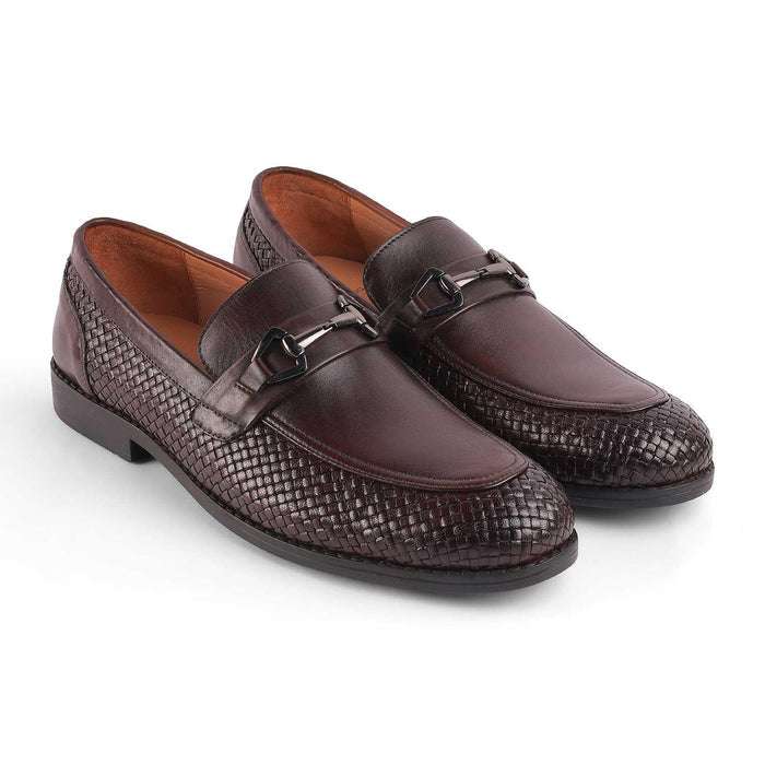 Julio Brown Men's Premium Leather Loafers Tresmode