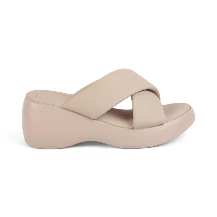 Kishio Grey Women's TPR Sole Wedges Tresmode