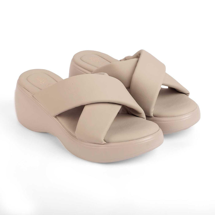 Kishio Grey Women's 3-inch Wedge Heel Sandals Tresmode