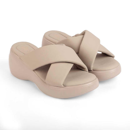 Kishio Grey Women's 3-inch Wedge Heel Sandals Tresmode