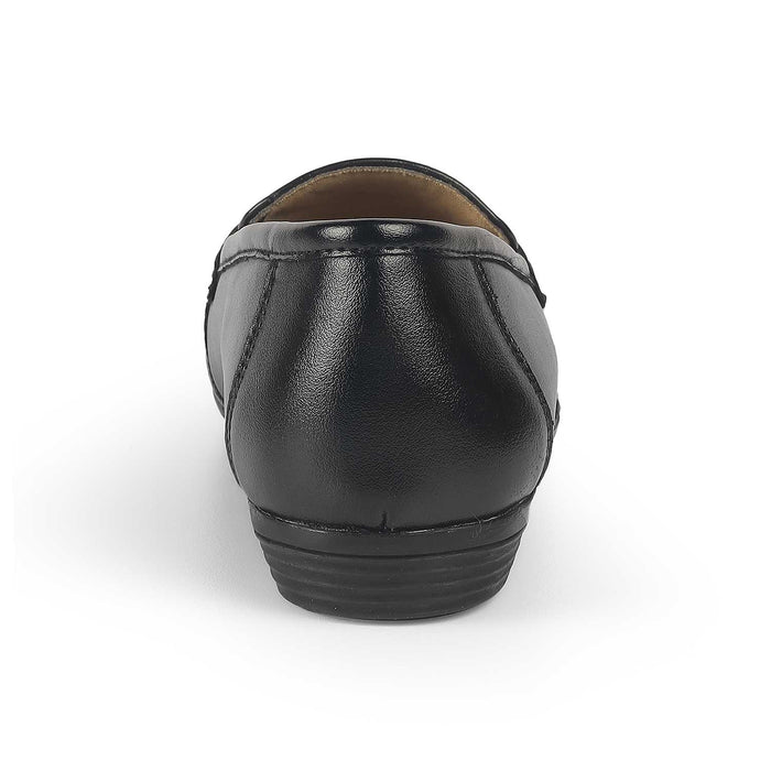 Women's Black Loafers Tresmode