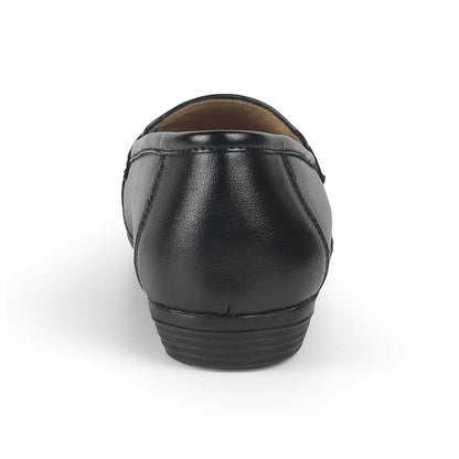 Women's Black Loafers Tresmode