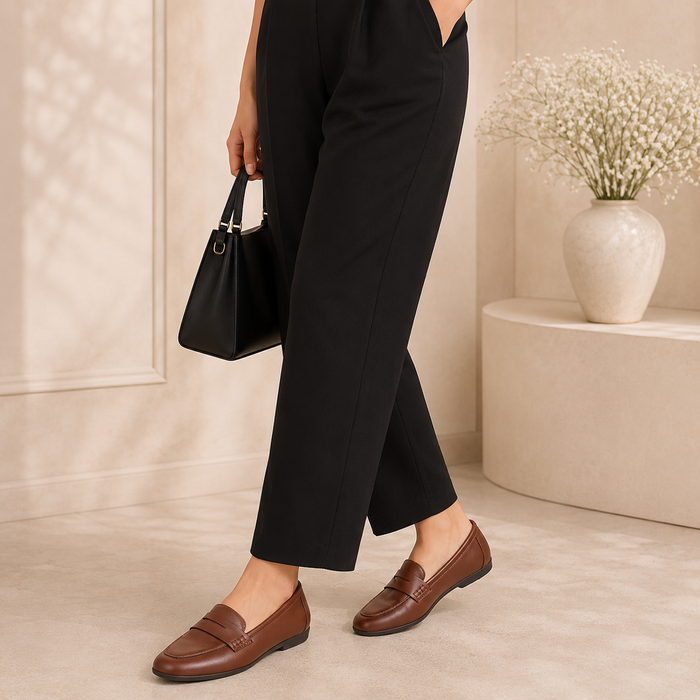 Tresmode Lolap Tan Women's Casual Loafers