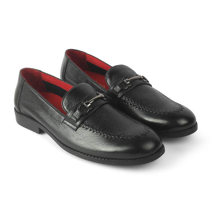 Men's TPR Sole Leather Loafers Tresmode