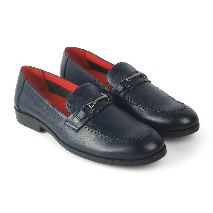 Men's TPR Sole Leather Loafers Tresmode
