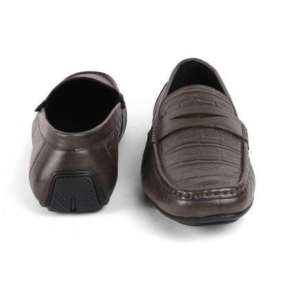 Miland Grey Men's Super Comfortable Penny Driving Loafers Tresmode