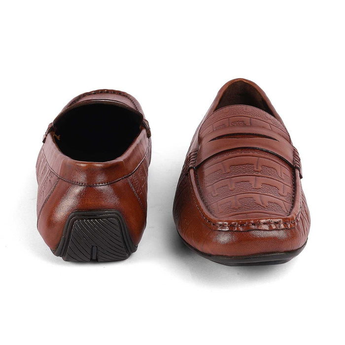 Miland Tan Men's Daily Wear Loafer Shoes Tresmode