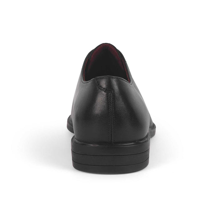 Monford Black Men's TPR Sole Lace Ups Tresmode
