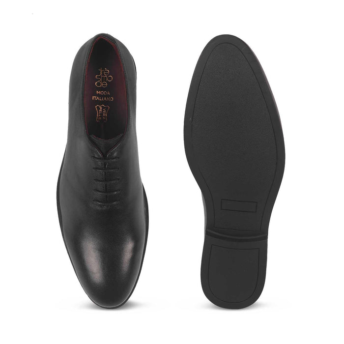 Monford Black Men's Sophisticated Lace Ups Tresmode