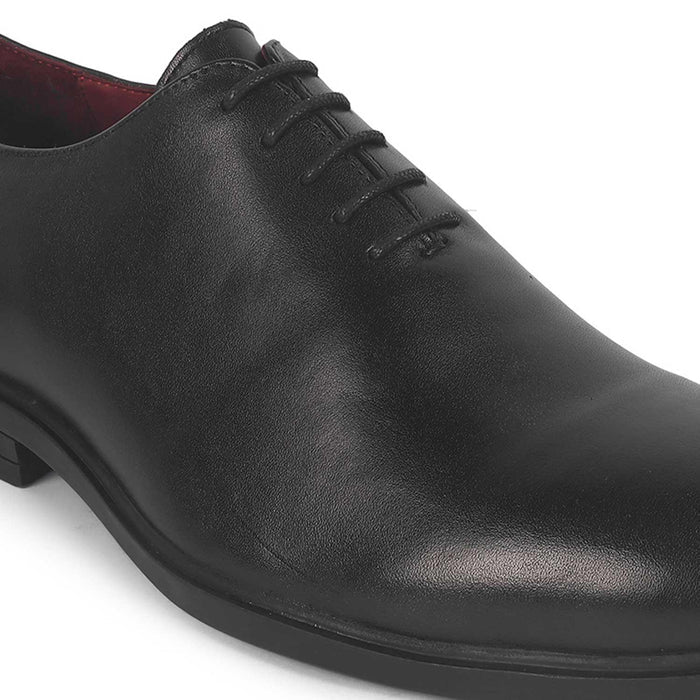 Monford Black Men's Formal Oxford Lace Ups Tresmode