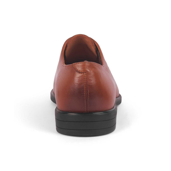 Monford Tan Men's TPR Sole Lace Ups Tresmode