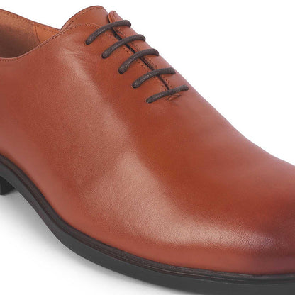Monford Tan Men's Formal Oxford Lace Ups Tresmode