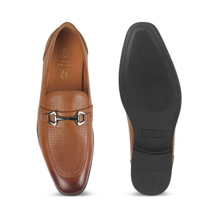 Men's Classic Leather Loafers Tresmode