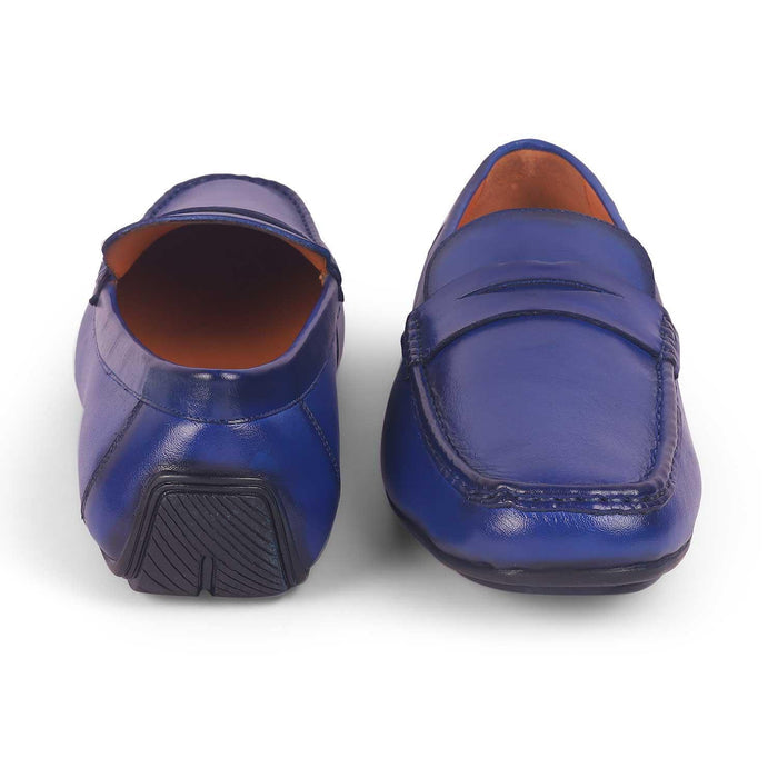 Monto Blue Men's Versatile Loafers Tresmode