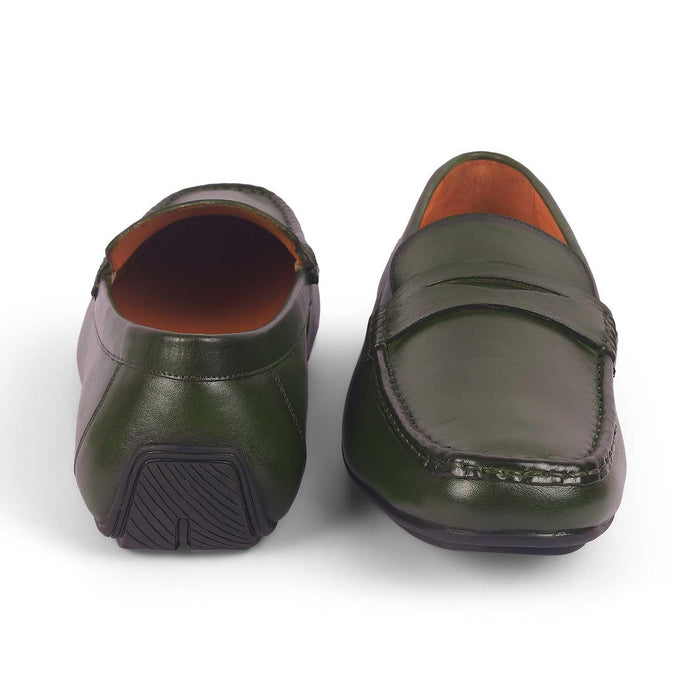 Monto Green Men's Versatile Loafers Tresmode