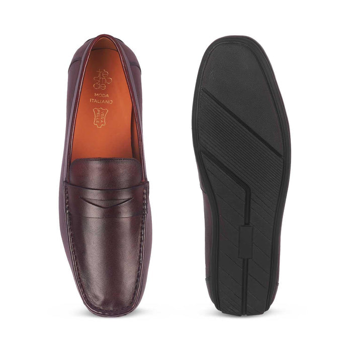 Monto Wine Men's Ultimate Must-have Loafers Tresmode