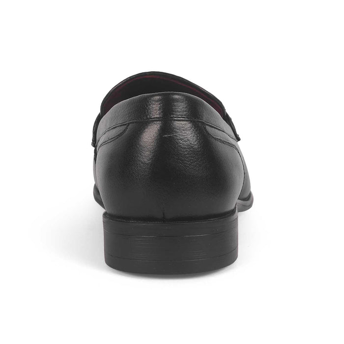 Morko Black Men's Genuine Leather Loafers Tresmode